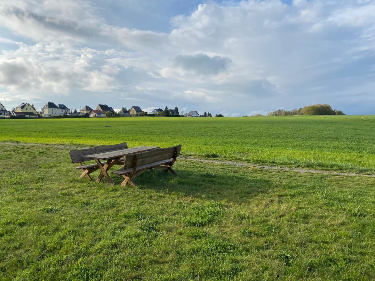 Ferienwohnungen Am Feldrain - Gornau Im Erzgebirge Zschopau Exteriér fotografie